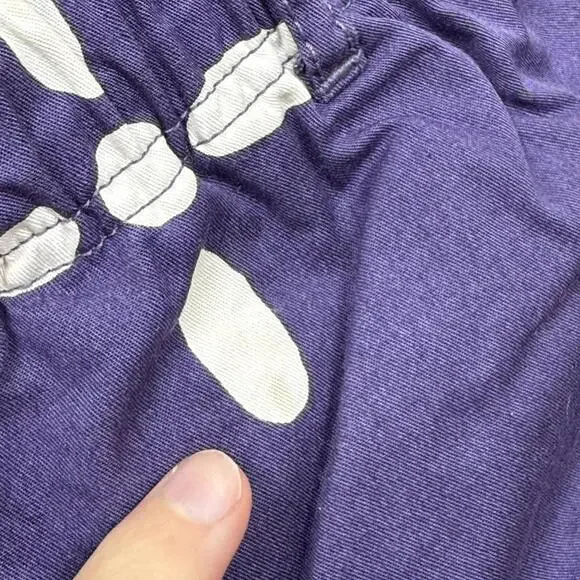 Kapital Purple Bandana Print Shorts